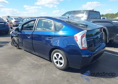 2012 Toyota Prius Three z USA, uszkodzony, nr VIN JTDKN3DU1C1536429